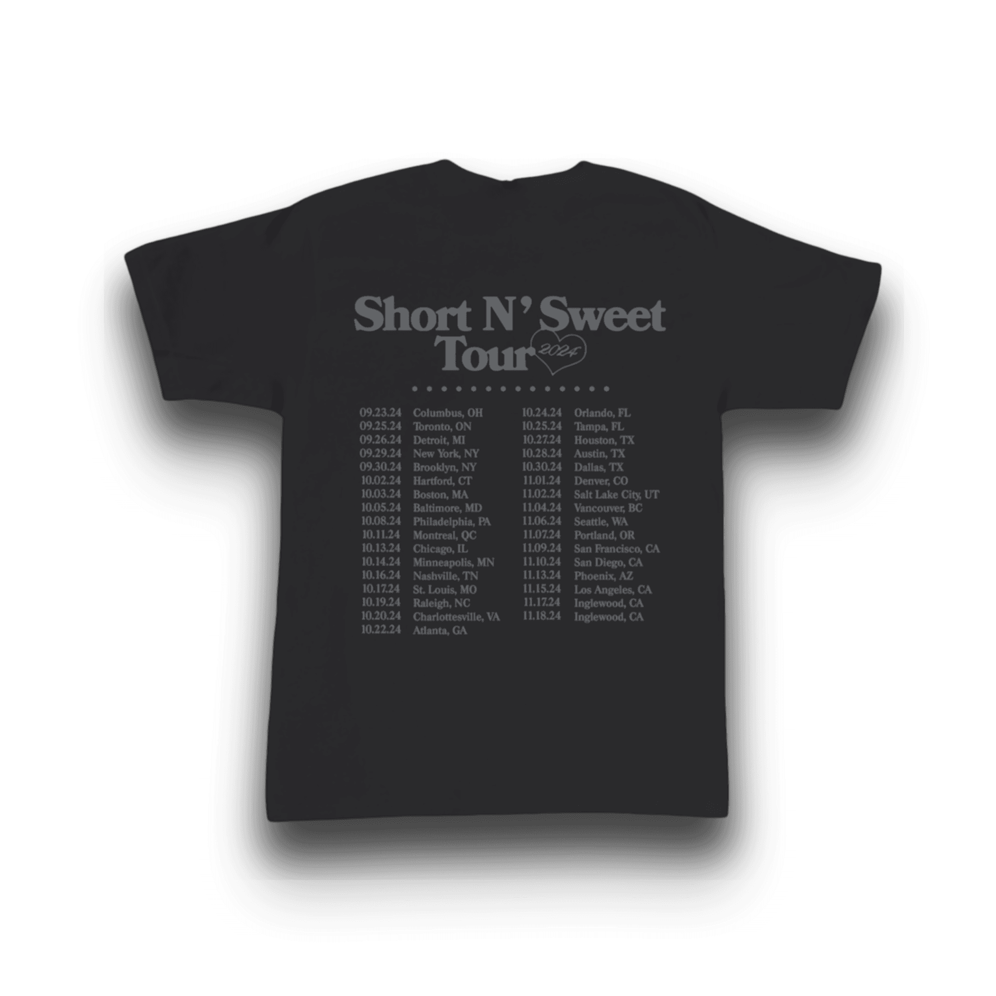IMG_6754 Short N´ Sweet Tour 2024 t-shirt