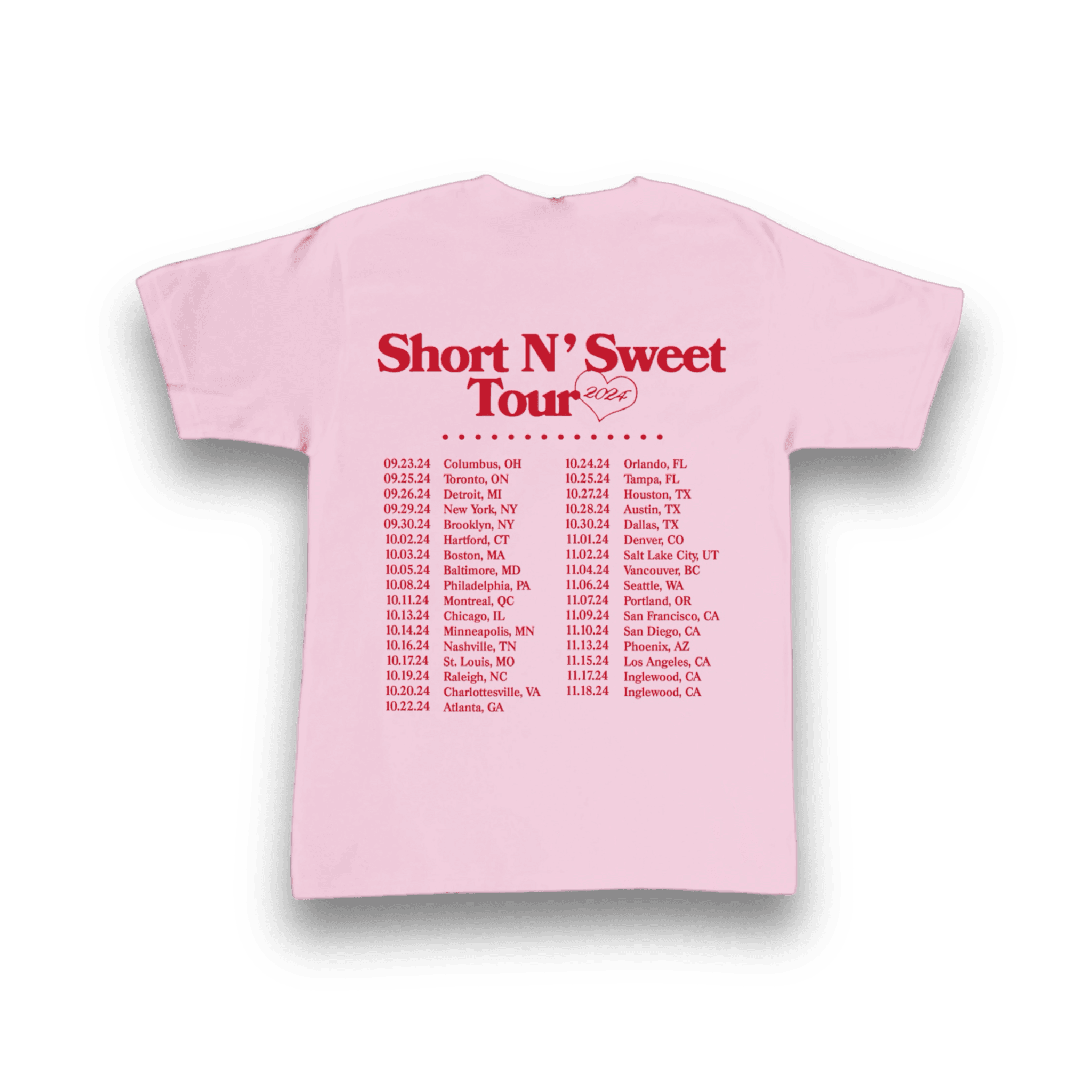 IMG_6758 Short N´ Sweet Tour is so nice! t-shirt