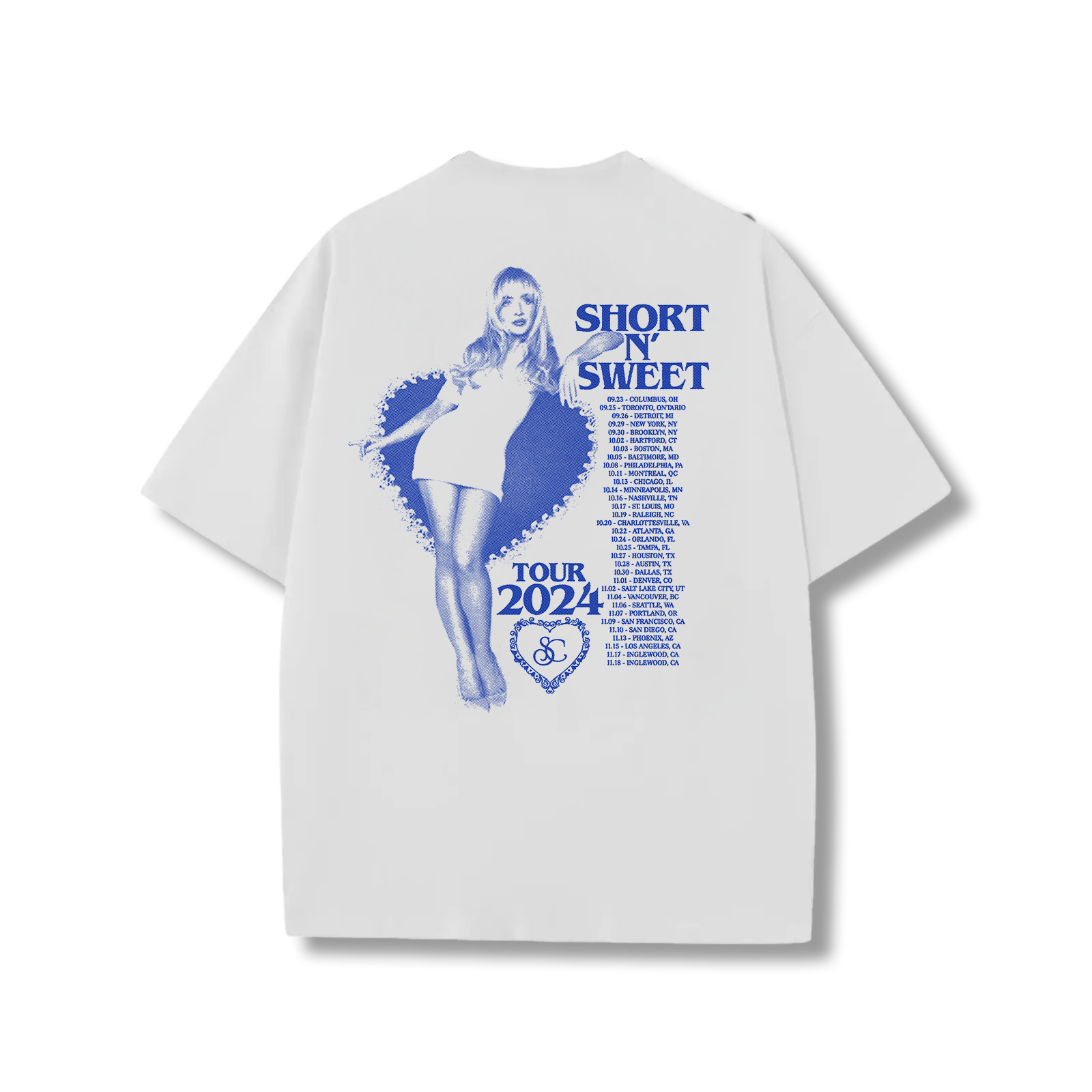 Short N´ Sweet Tour t-shirt