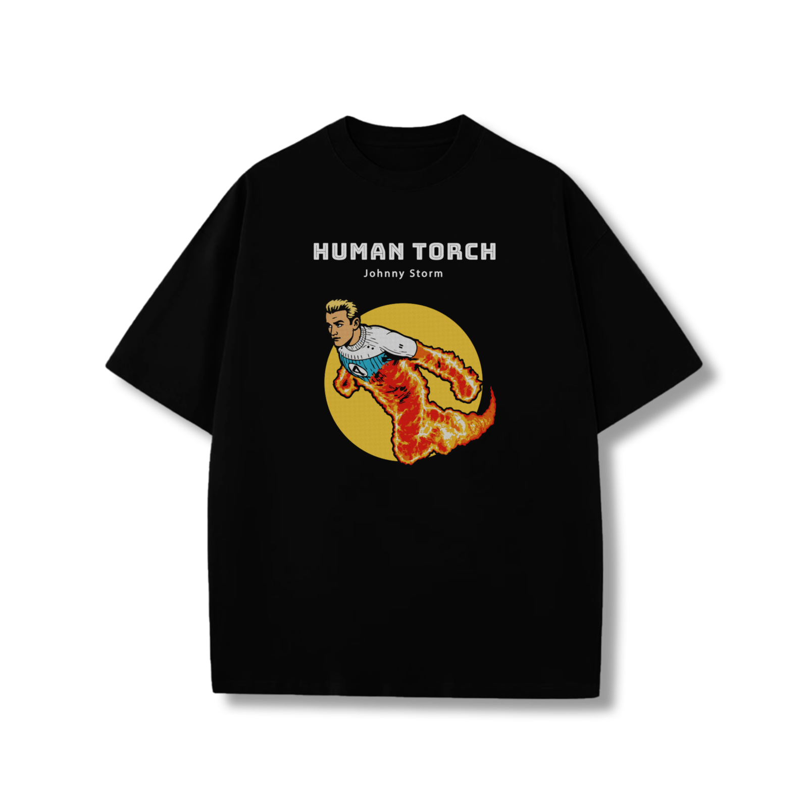 Human Torch t-shirt