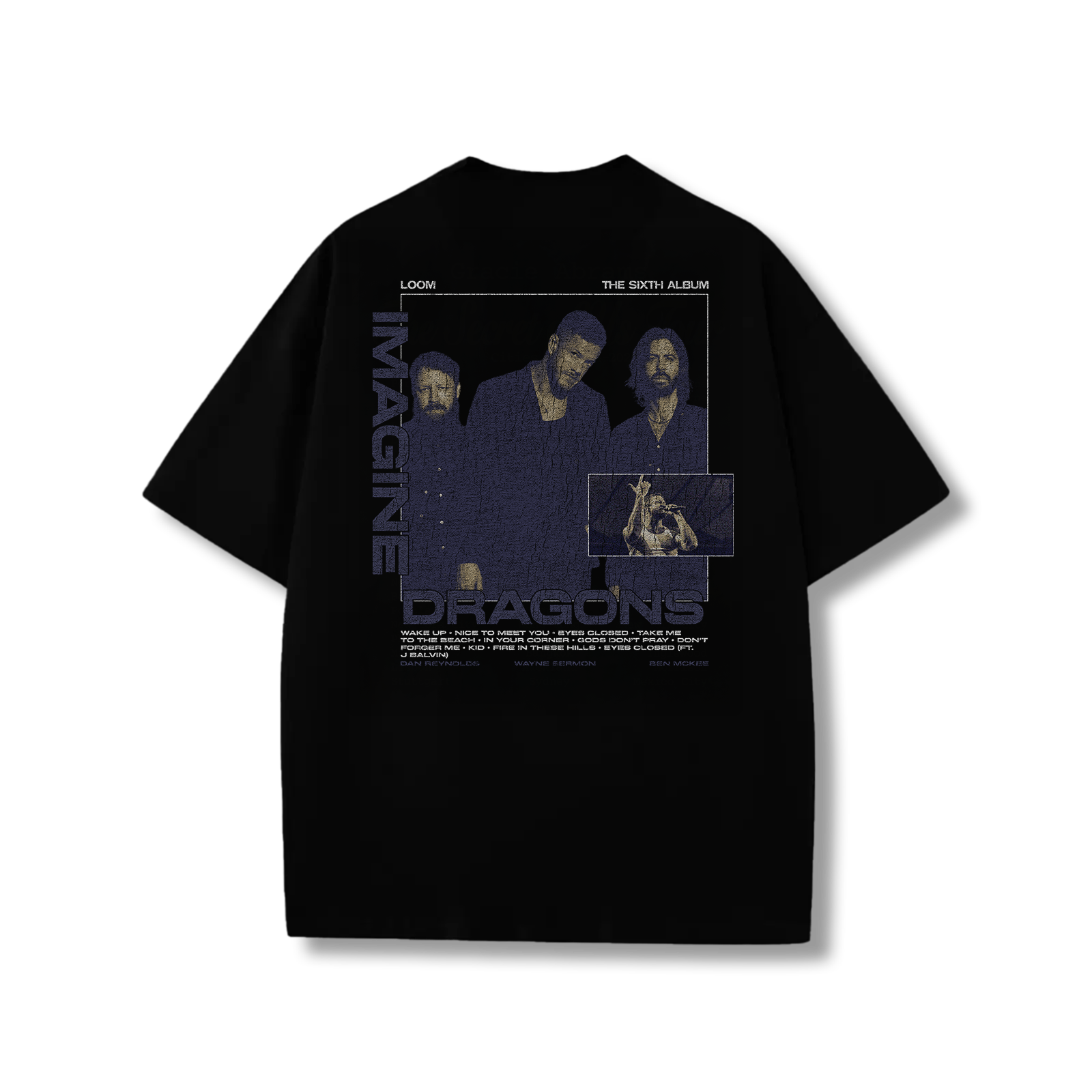 Loom tracklist t-shirt