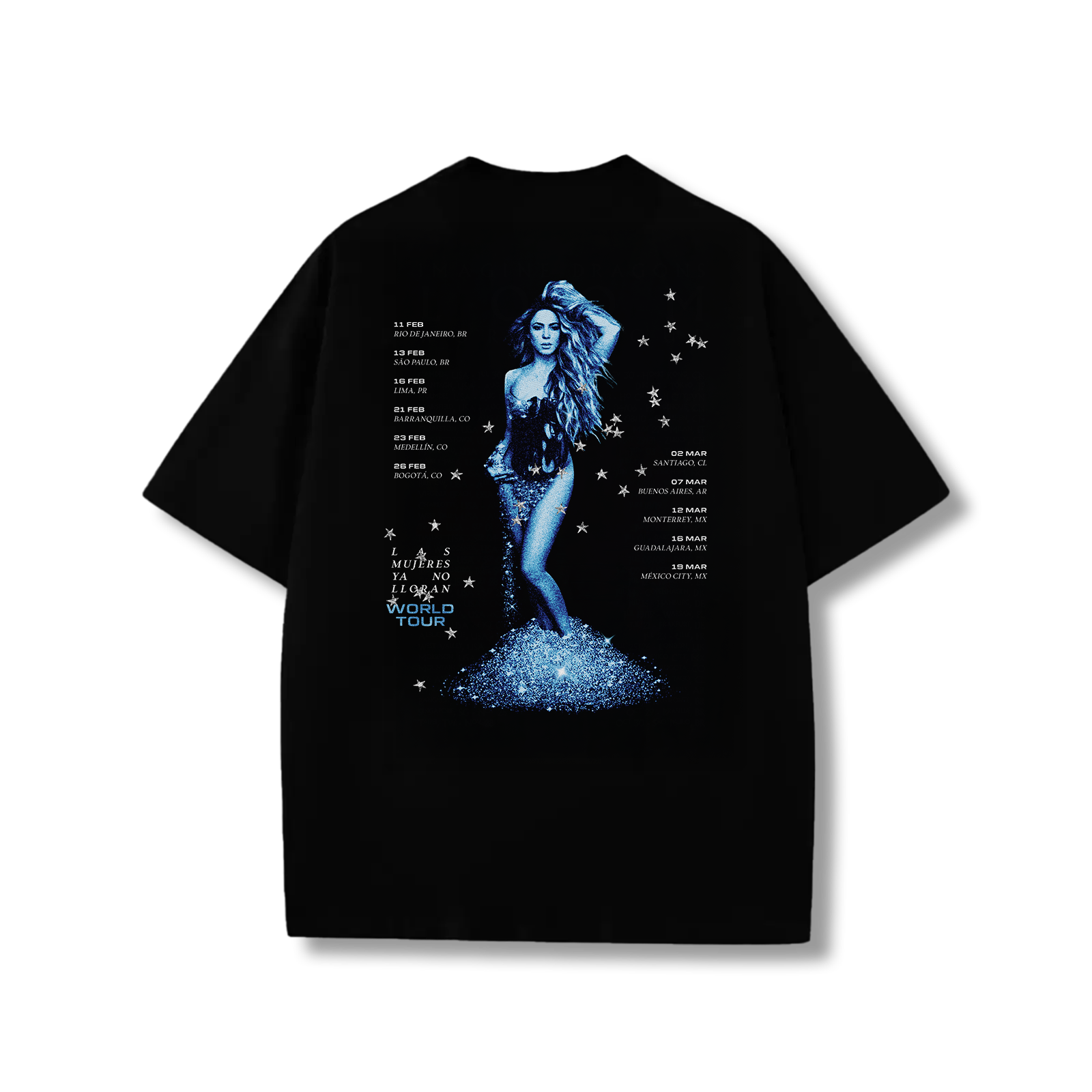 Las mujeres ya no lloran World Tour (Diamond Edition) t-shirt