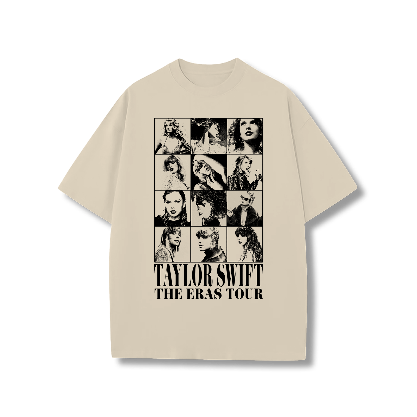 The Eras Tour B&W t-shirt (showgirl version)