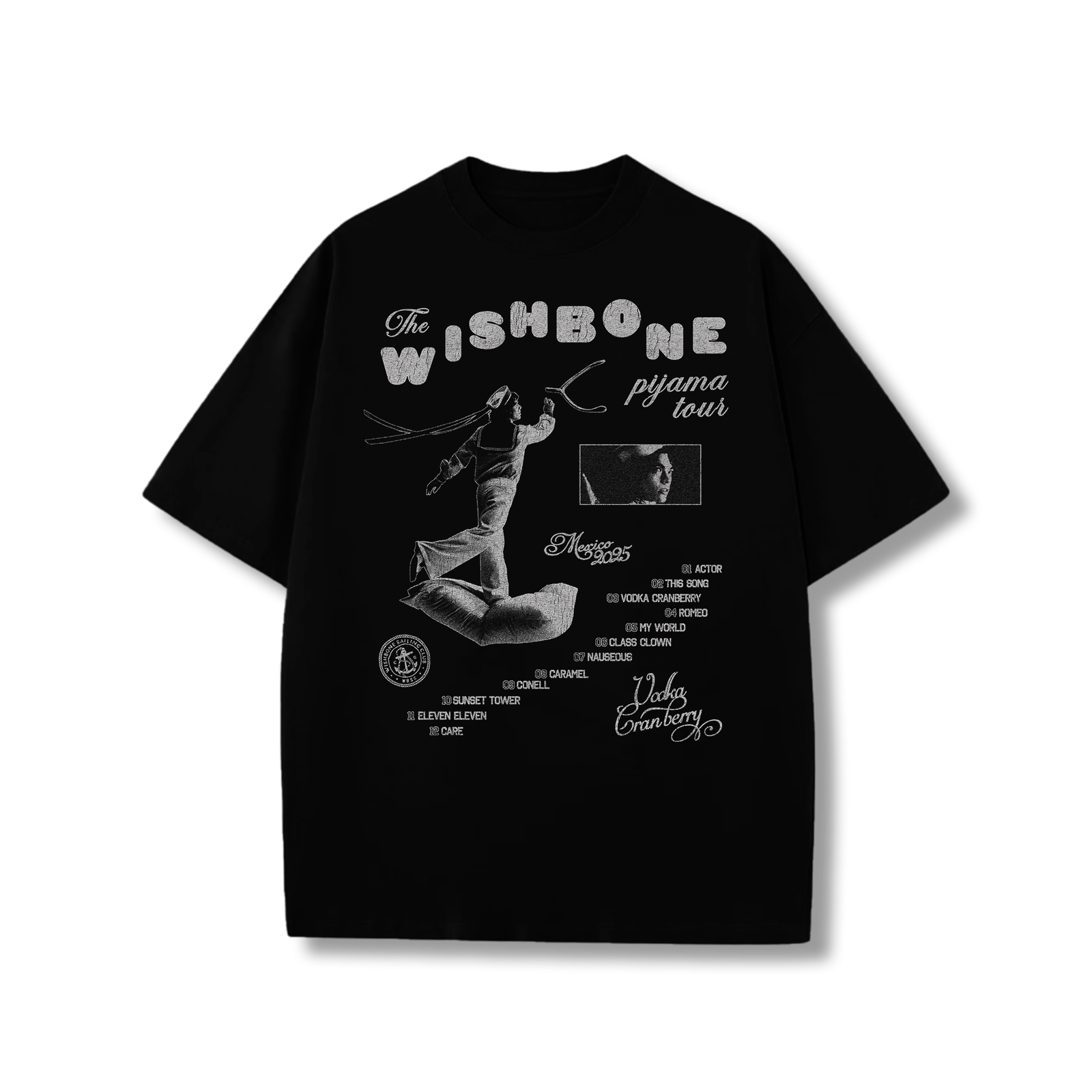 The Wishbone Pajama Tour t-shirt