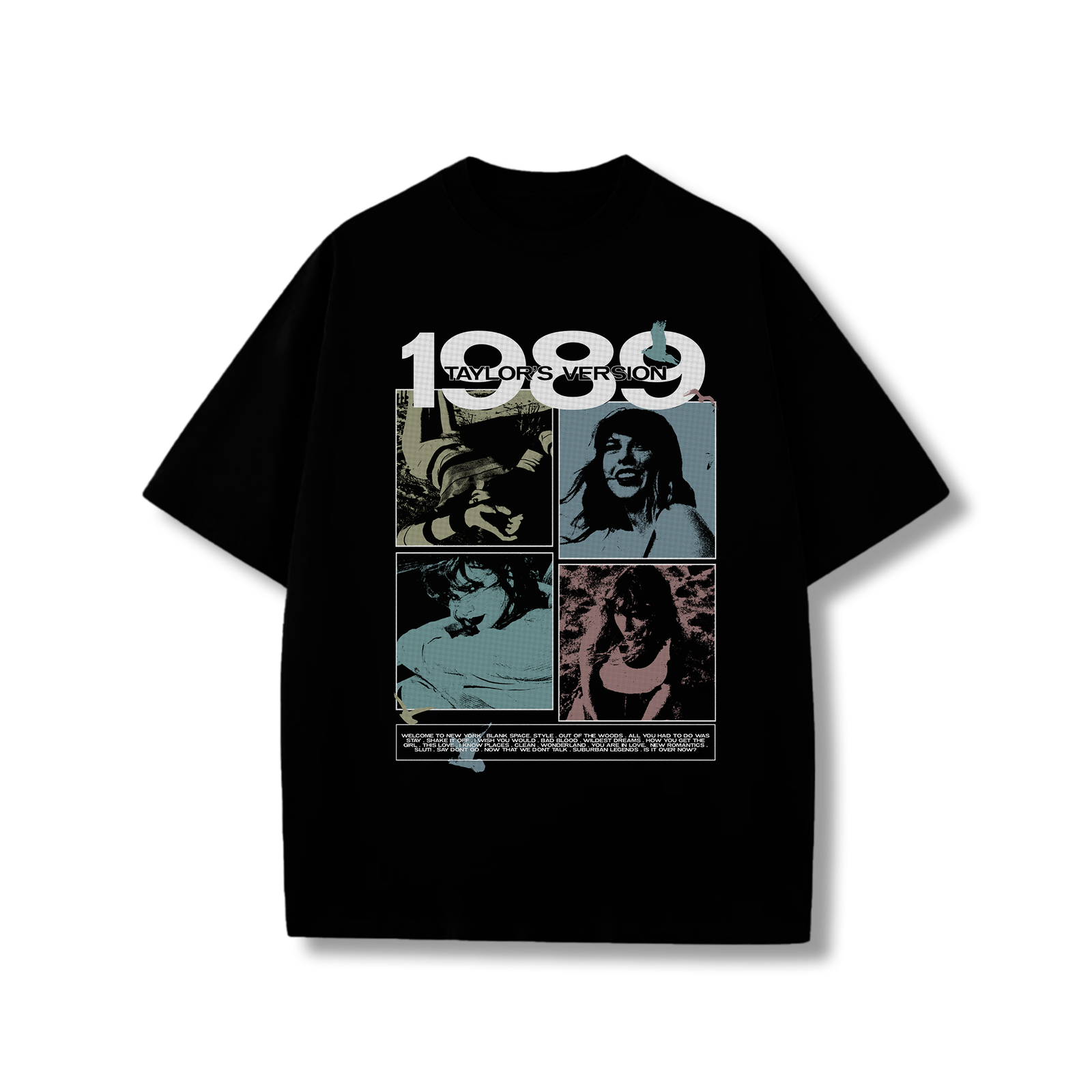 1989 tracklist t-shirt