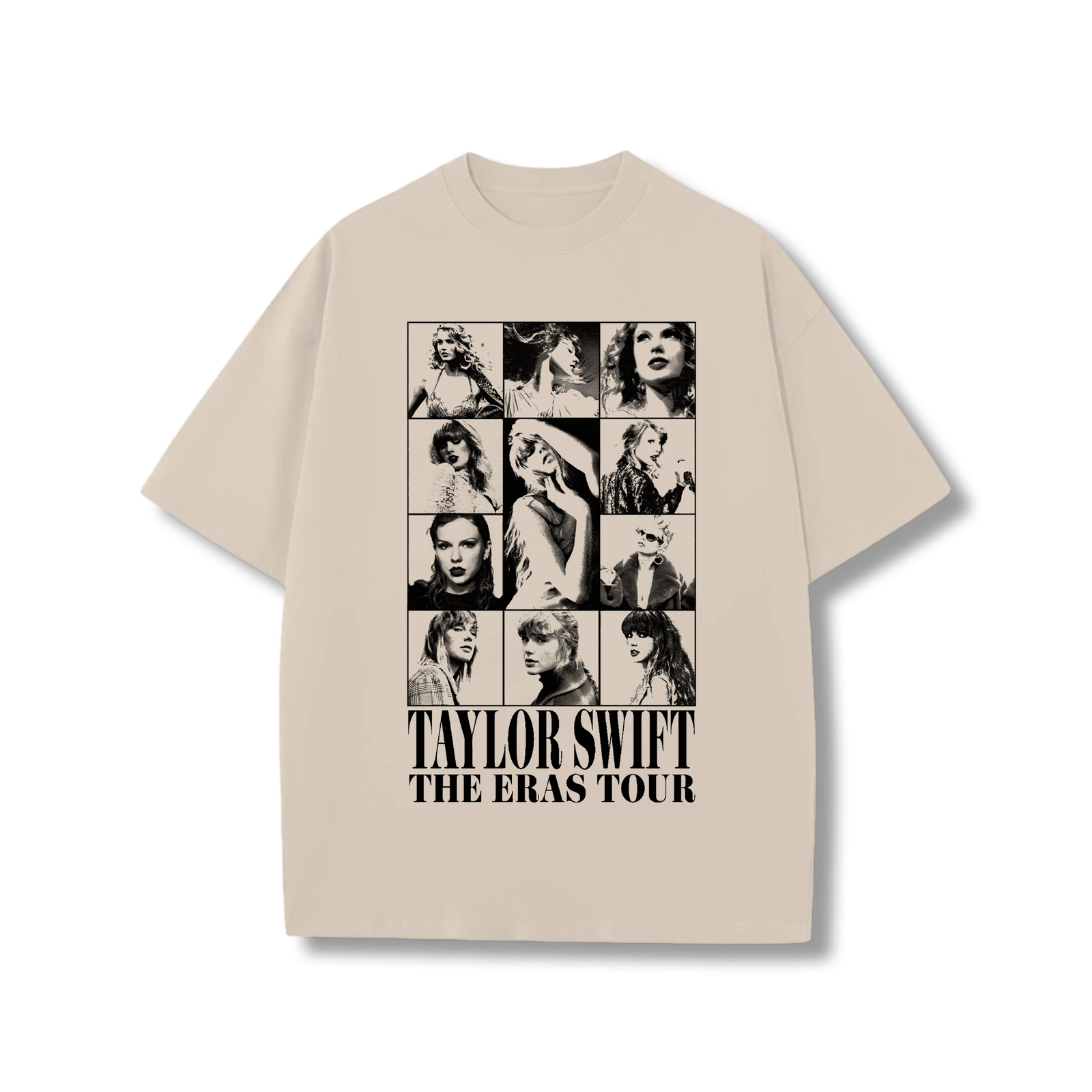 The Eras Tour B&W t-shirt (ttpd version)