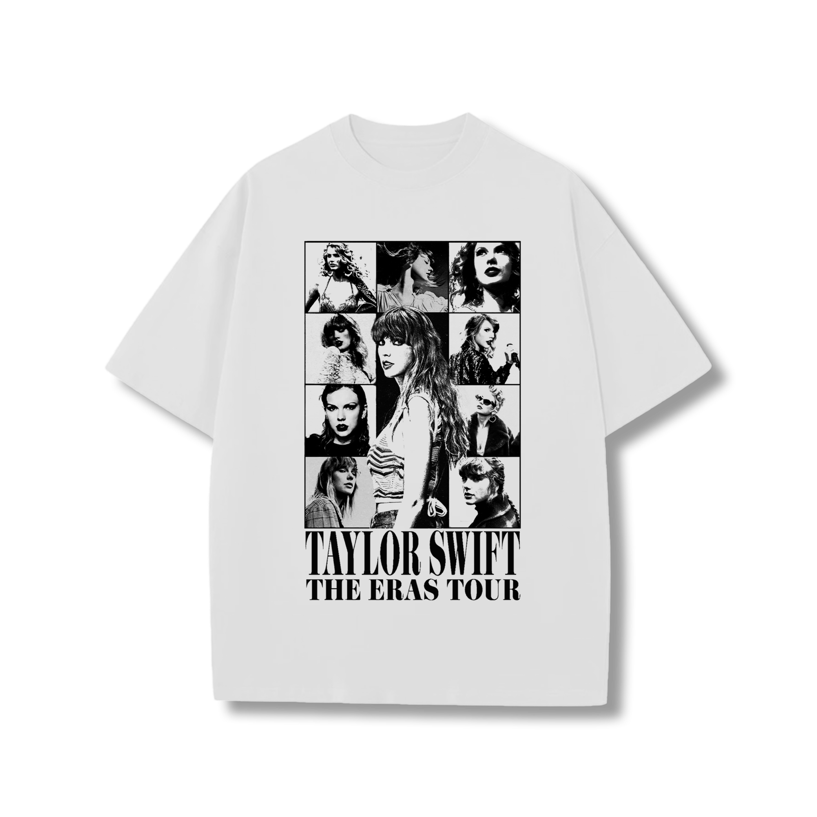 The Eras Tour B&W t-shirt (midnights version)