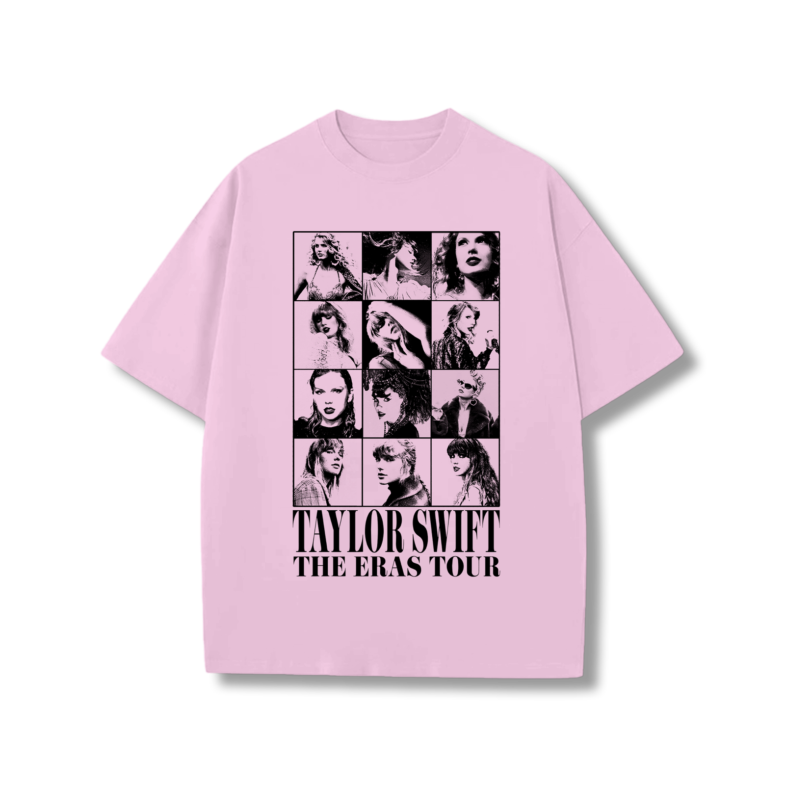 The Eras Tour B&W t-shirt (showgirl version)