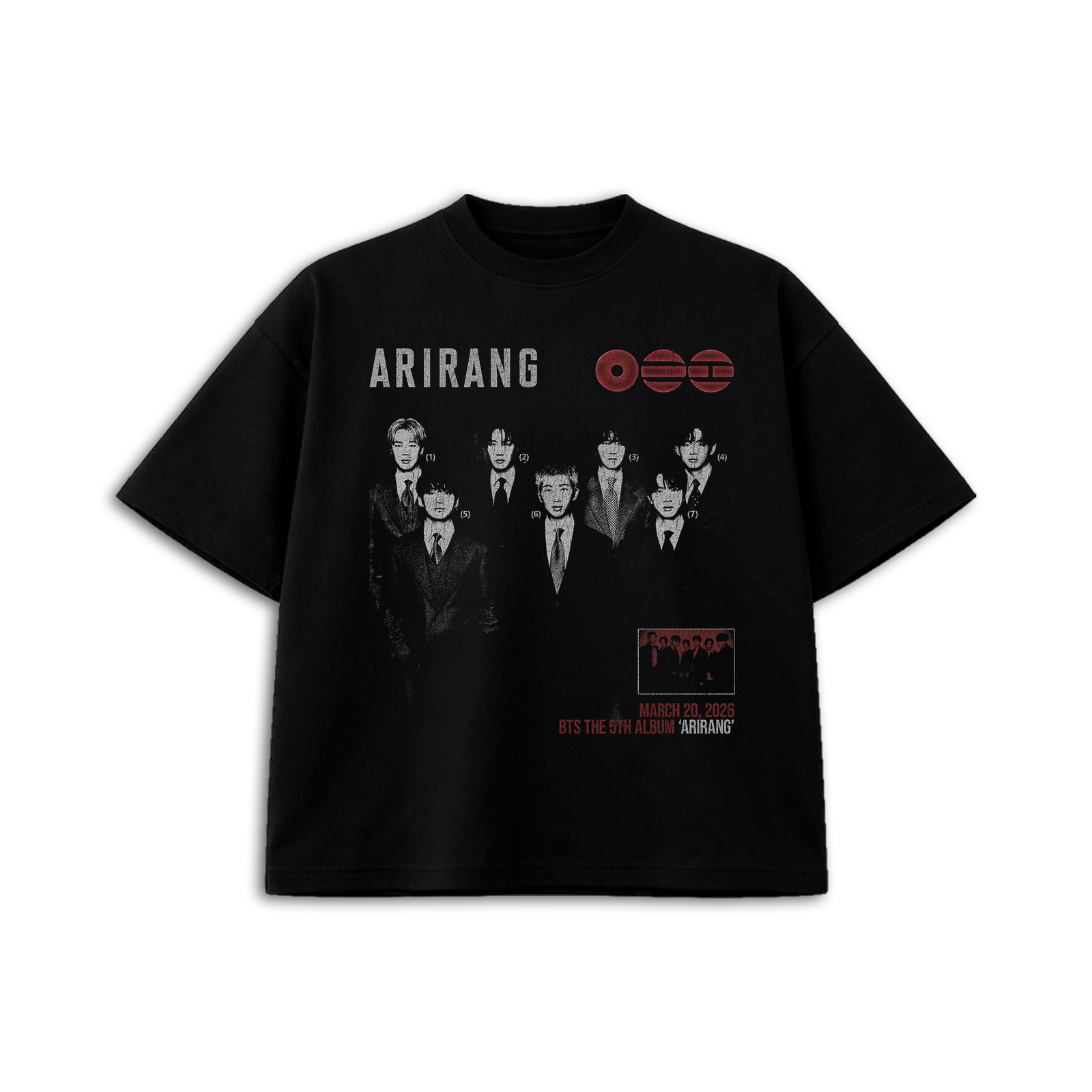 ARIRANG cover t-shirt