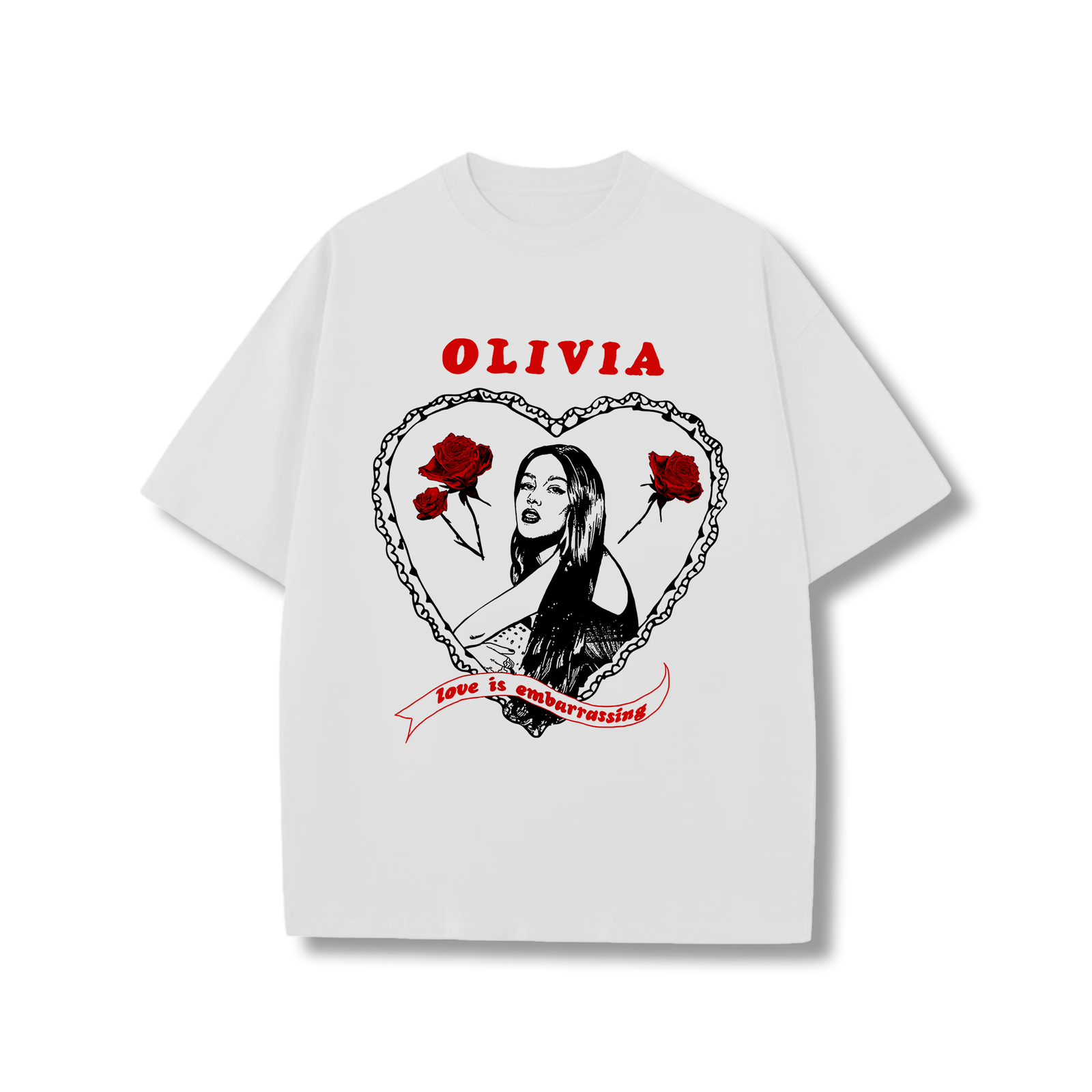 Love is embarrasing t-shirt