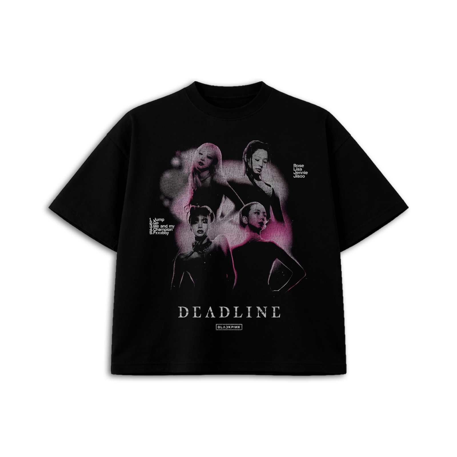 dl1 DEADLINE tracklist t-shirt