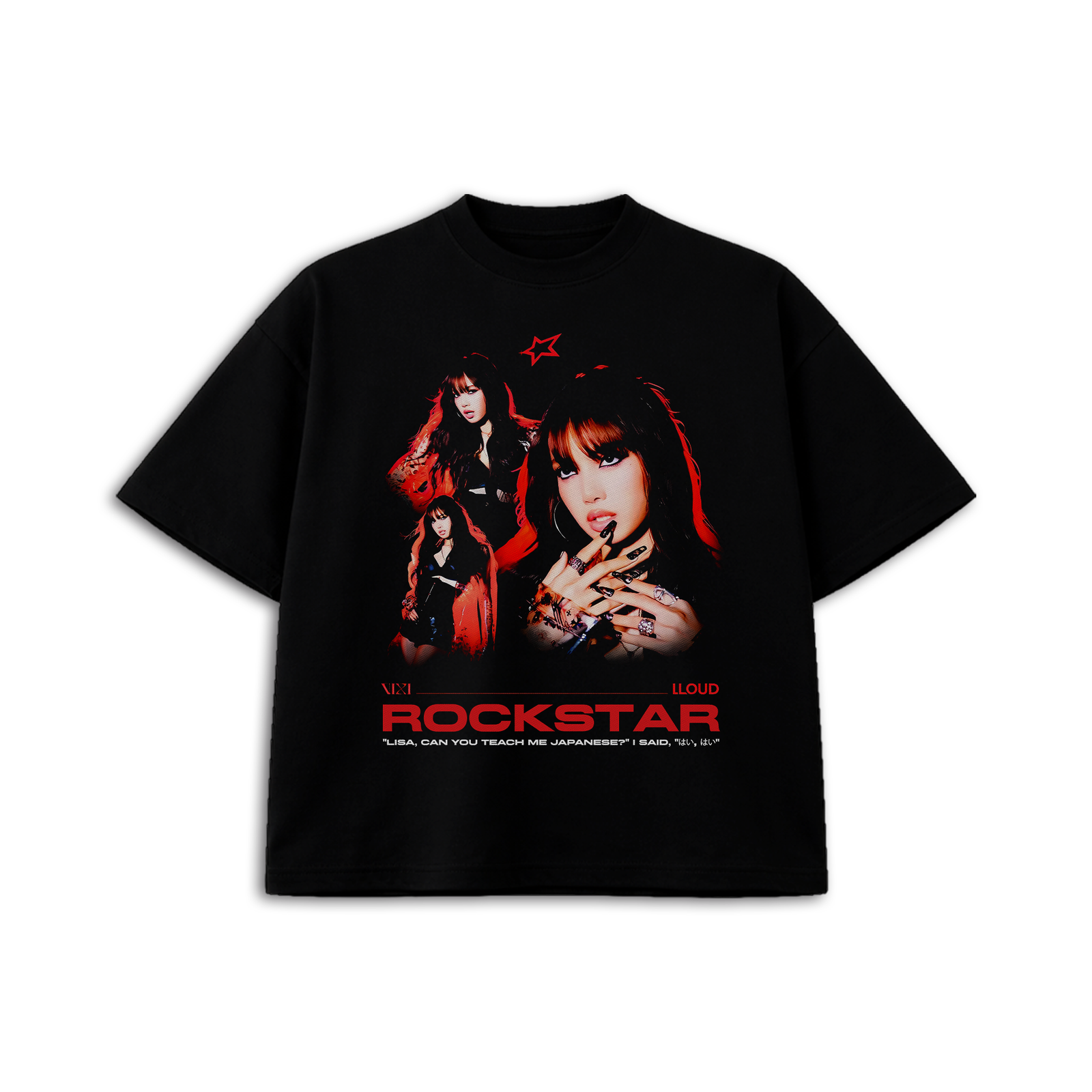 lisa2 Rockstar t-shirt