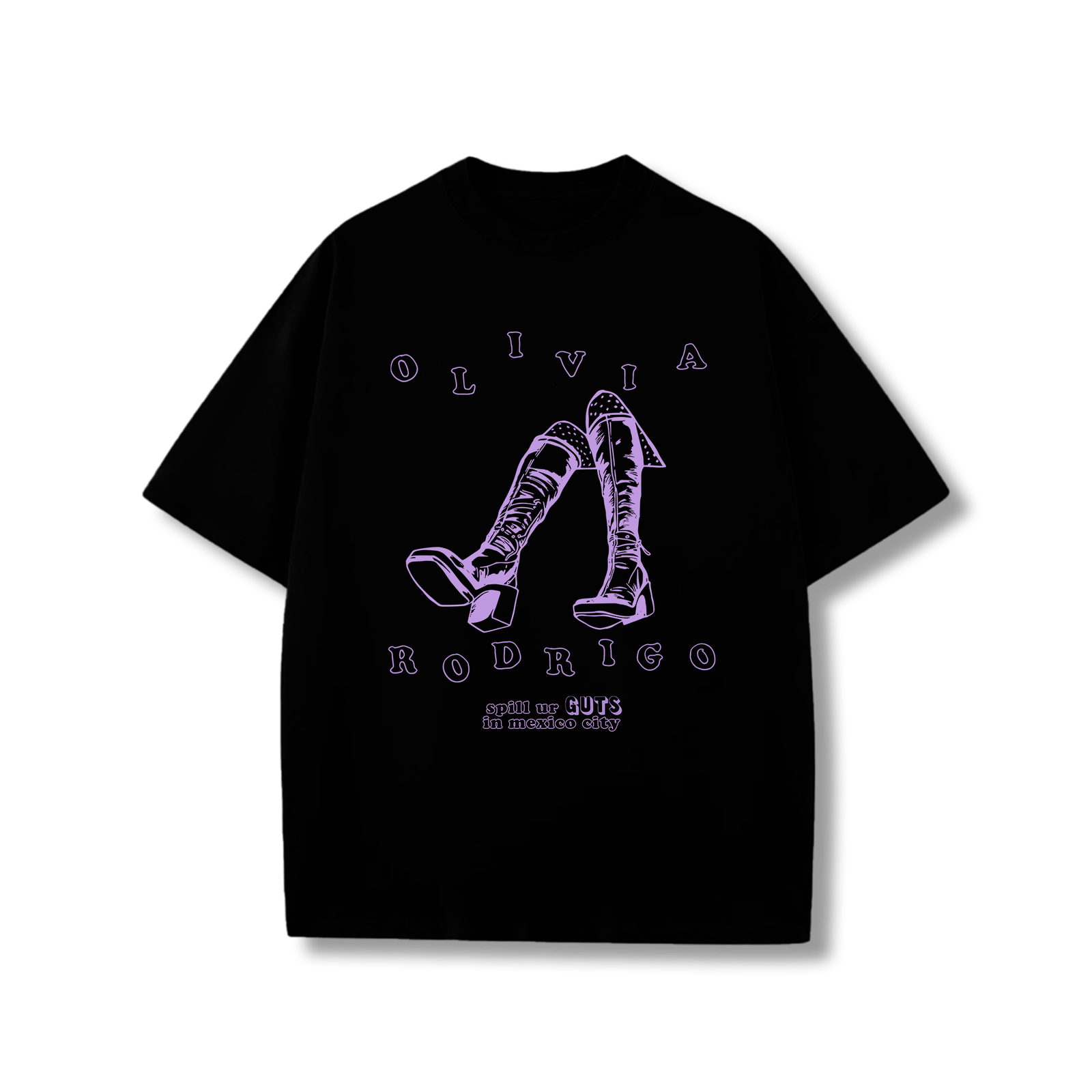 Olivia Rodrigo boots t-shirt