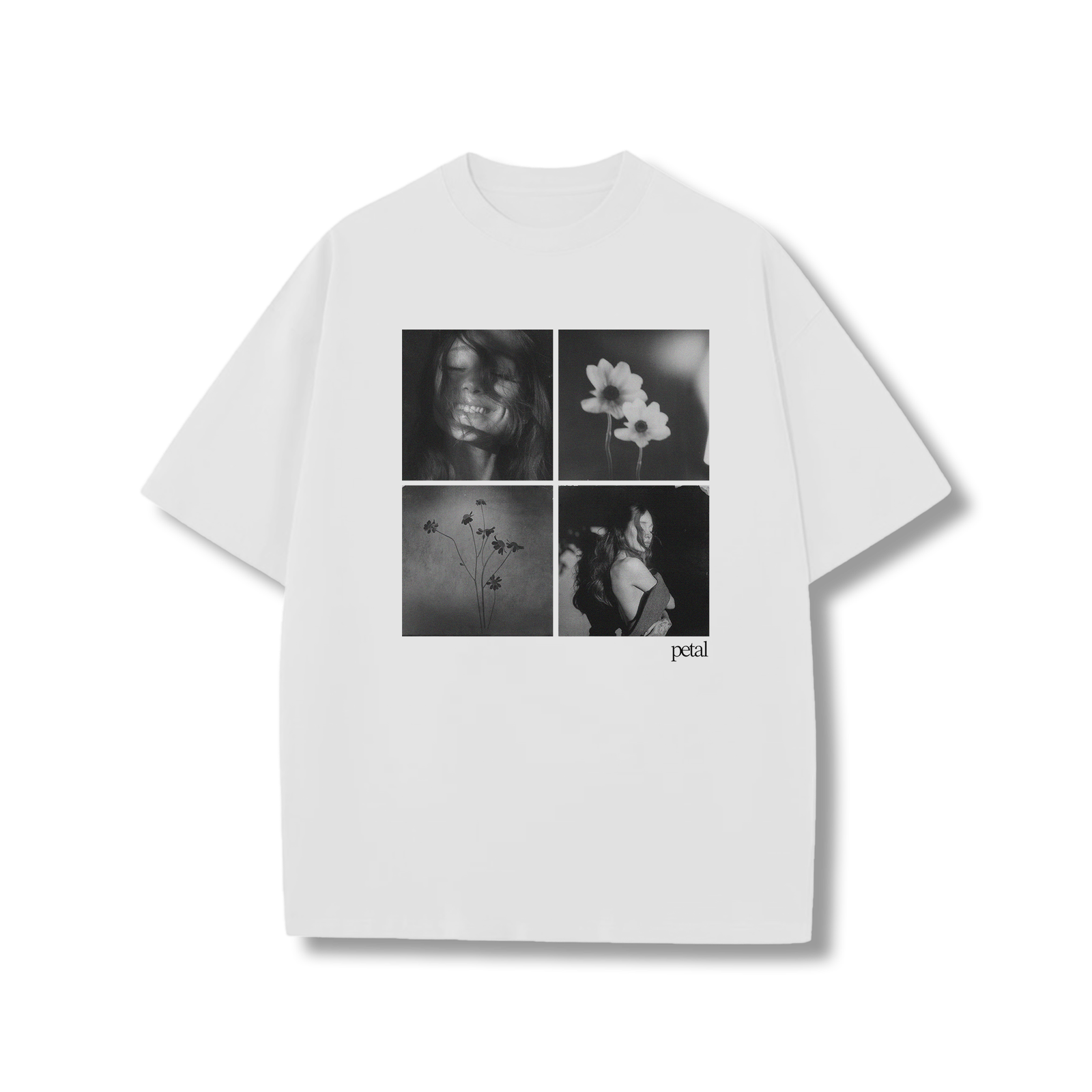 Petal in the pavement t-shirt