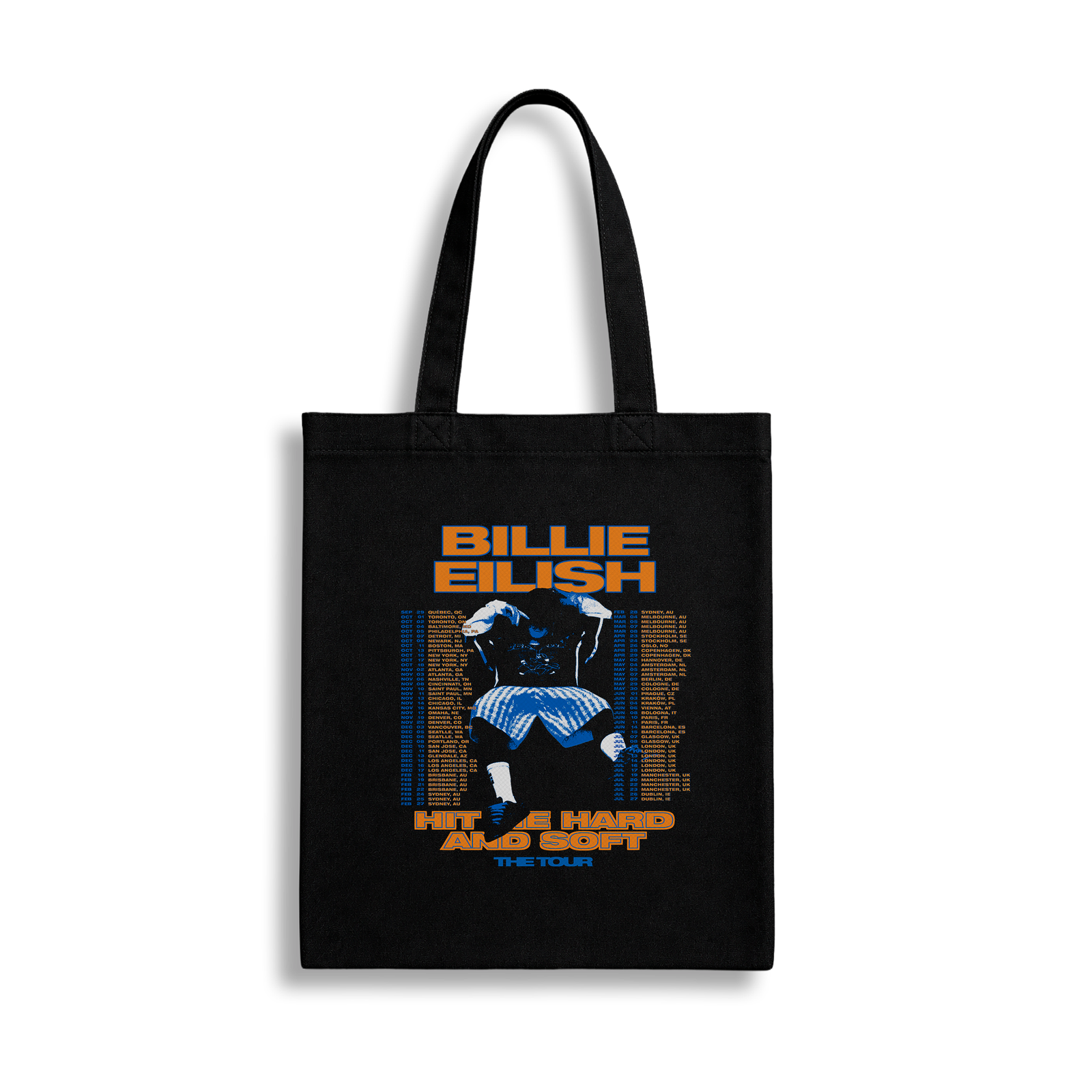 Hit me hard and soft Tote bag