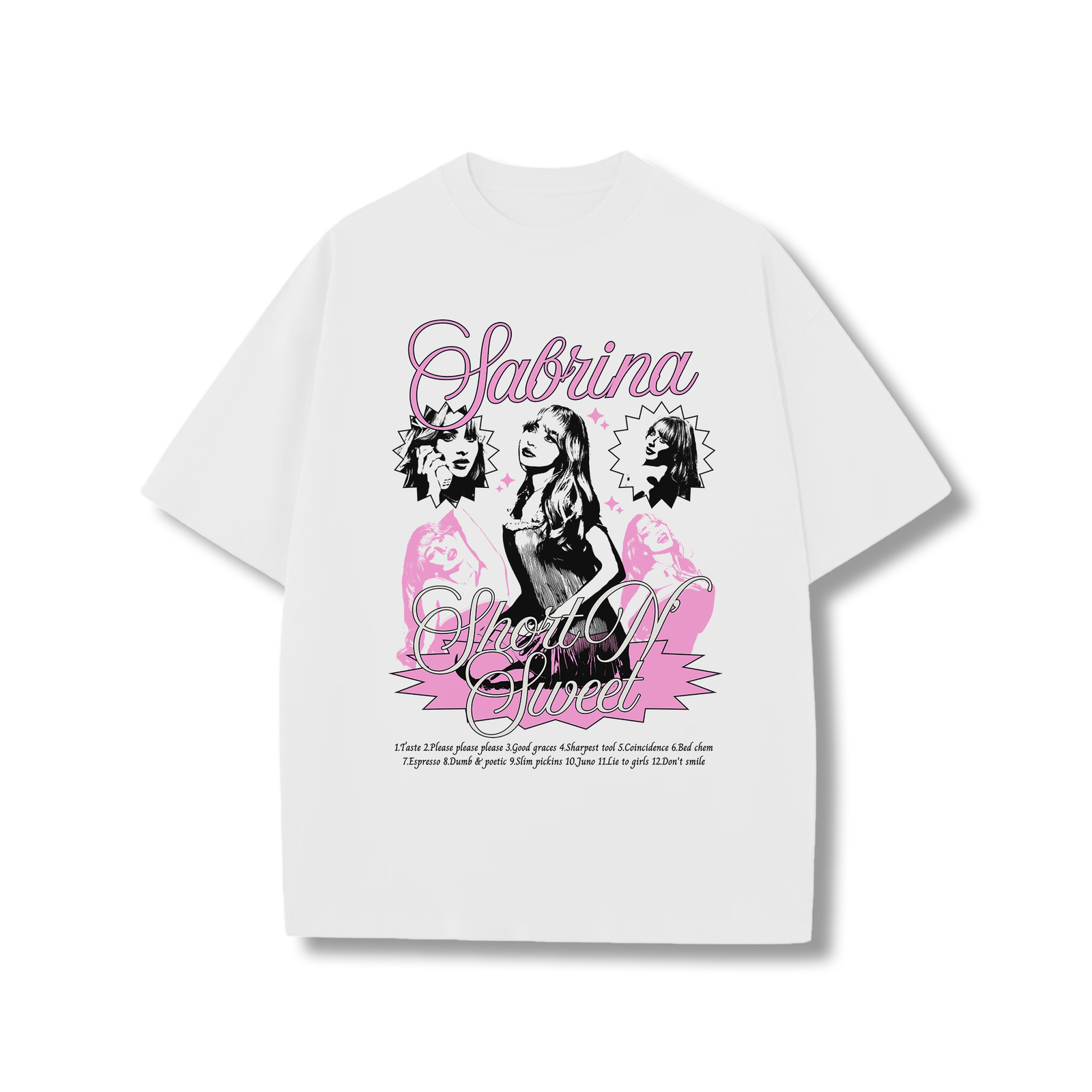 Short n’s Sweet Album t-shirt