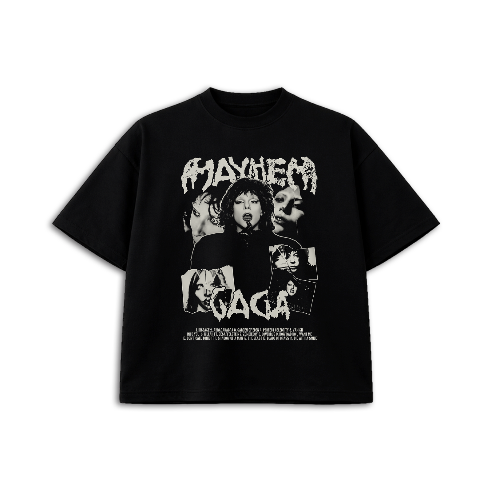 Mayhem Album t-shirt