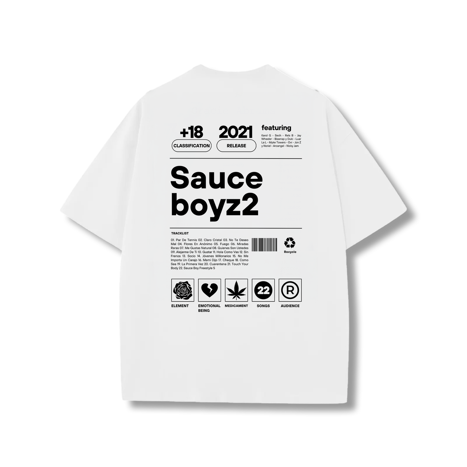 Sauce Boyz 2 Graphic t-shirt