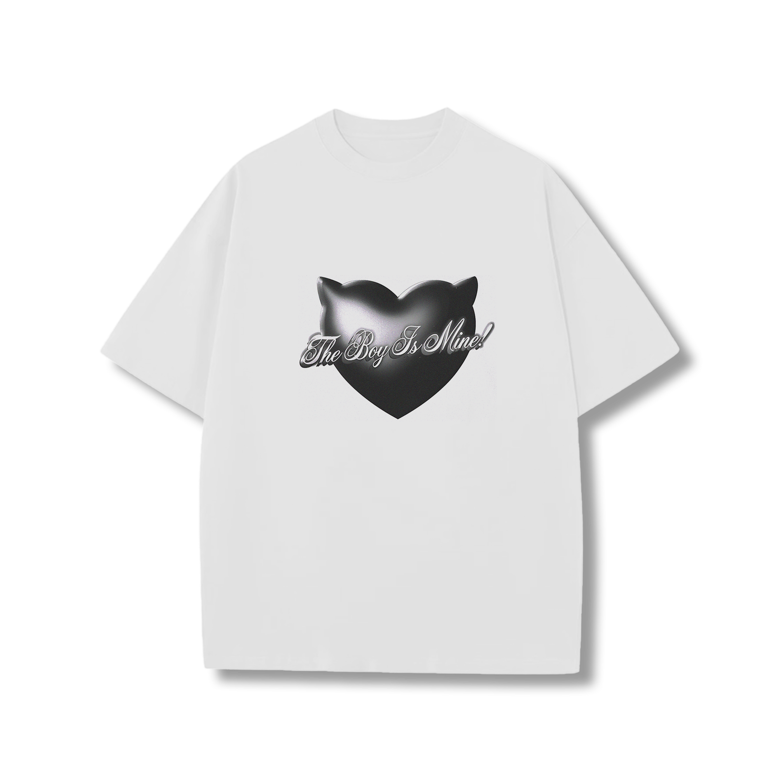 HDO-Theboyismine 1 The boy is mine heart t-shirt