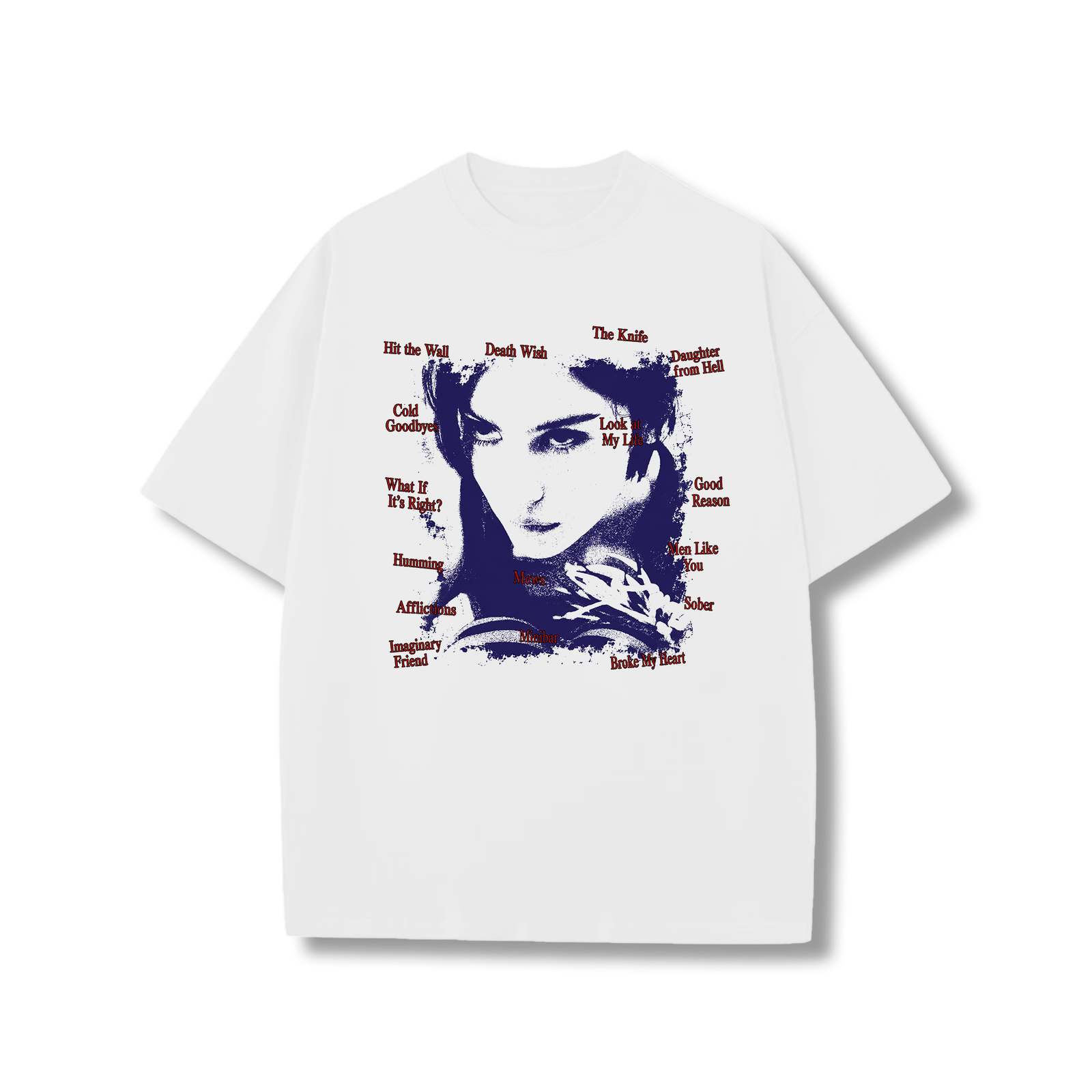Daughter from hell tracks t-shirt