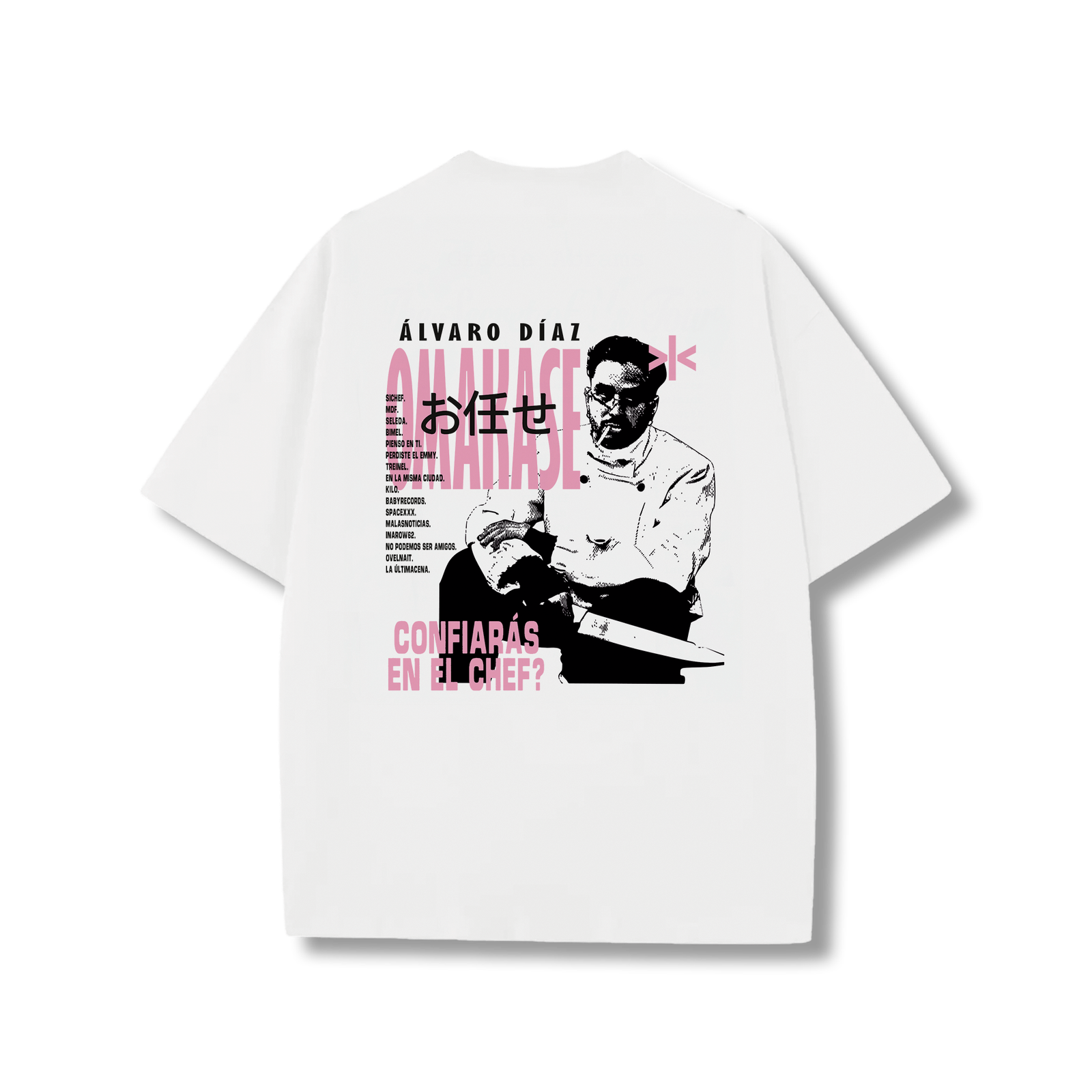 OMAKASE tracks t-shirt