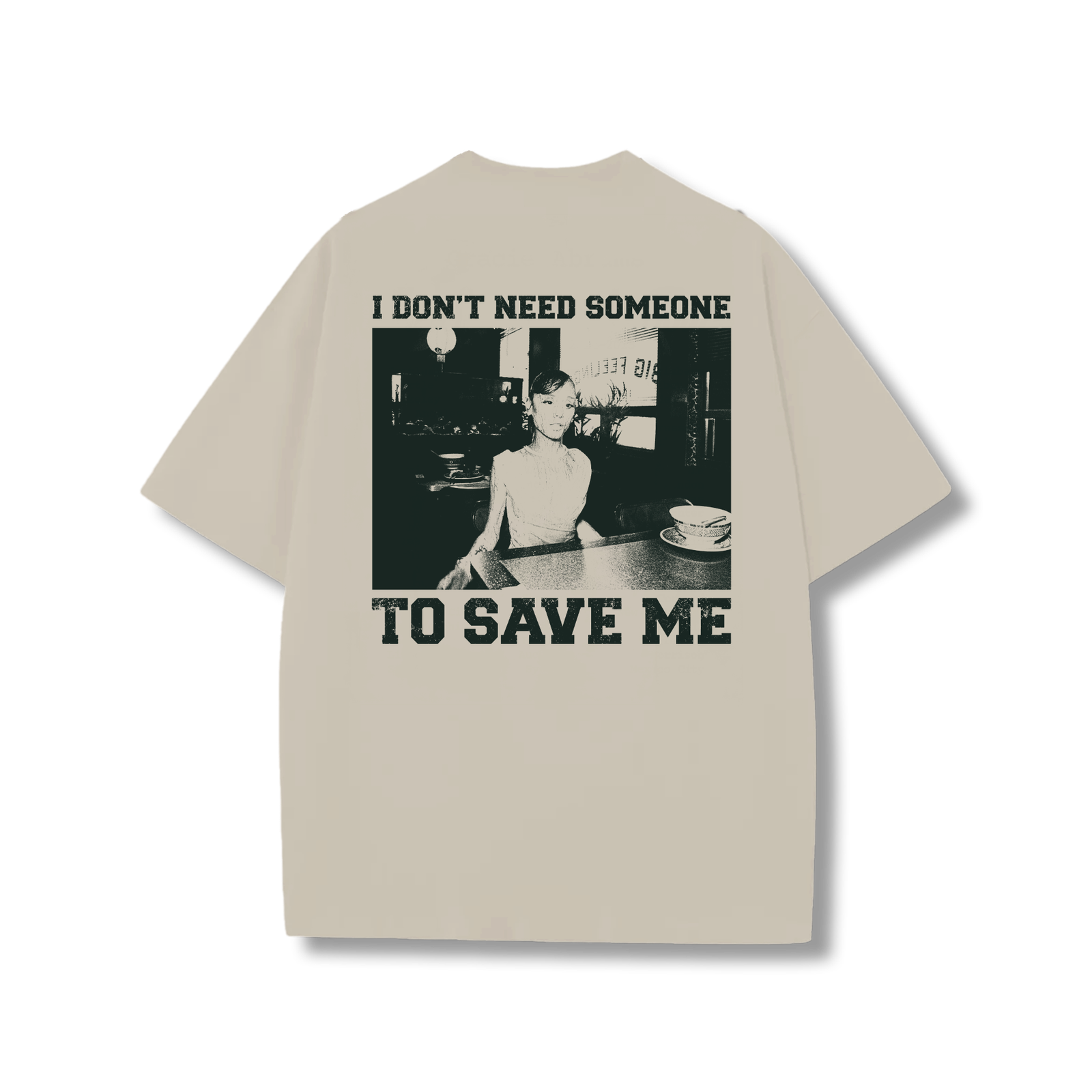 agp2 I dont need someone to save me t-shirt