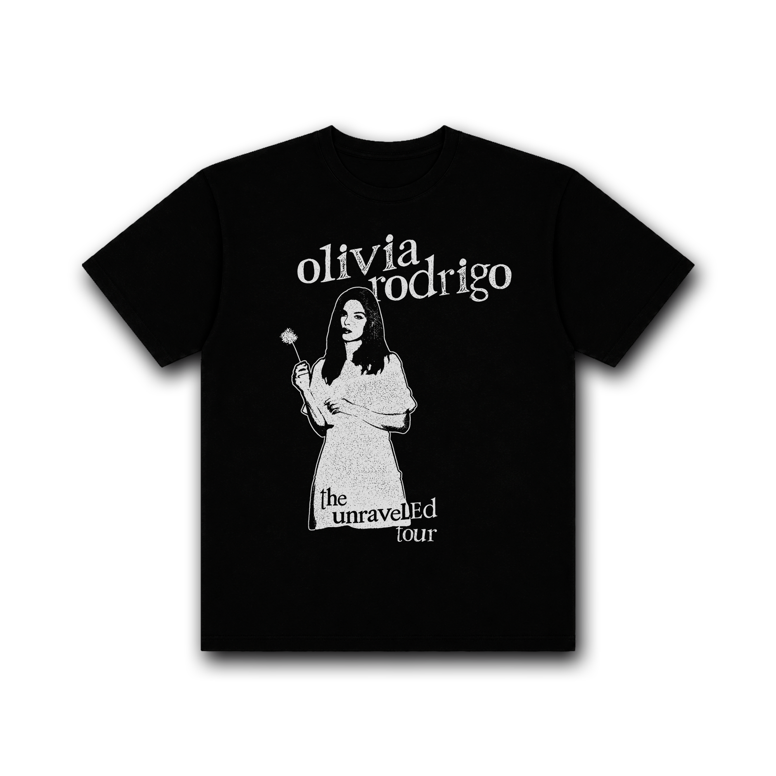 The Unraveled Tour White t-shirt