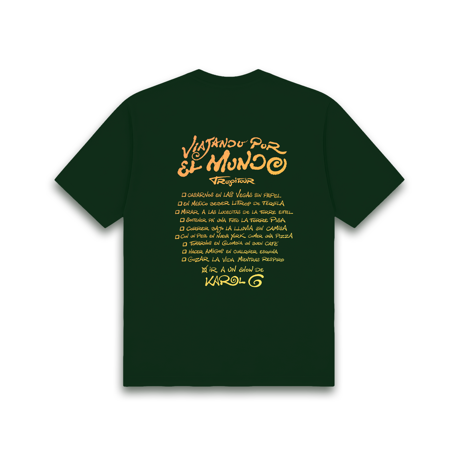 De aquí no me voy sin haber vivido t-shirt